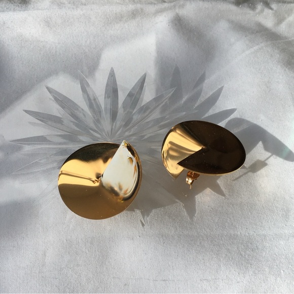 THE PAPERCUT DISC EARRING - Picture 4 of 5